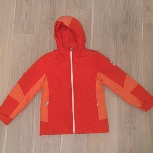 SPYDER childrens small size 8 ski/snowboarding jacket. Orange